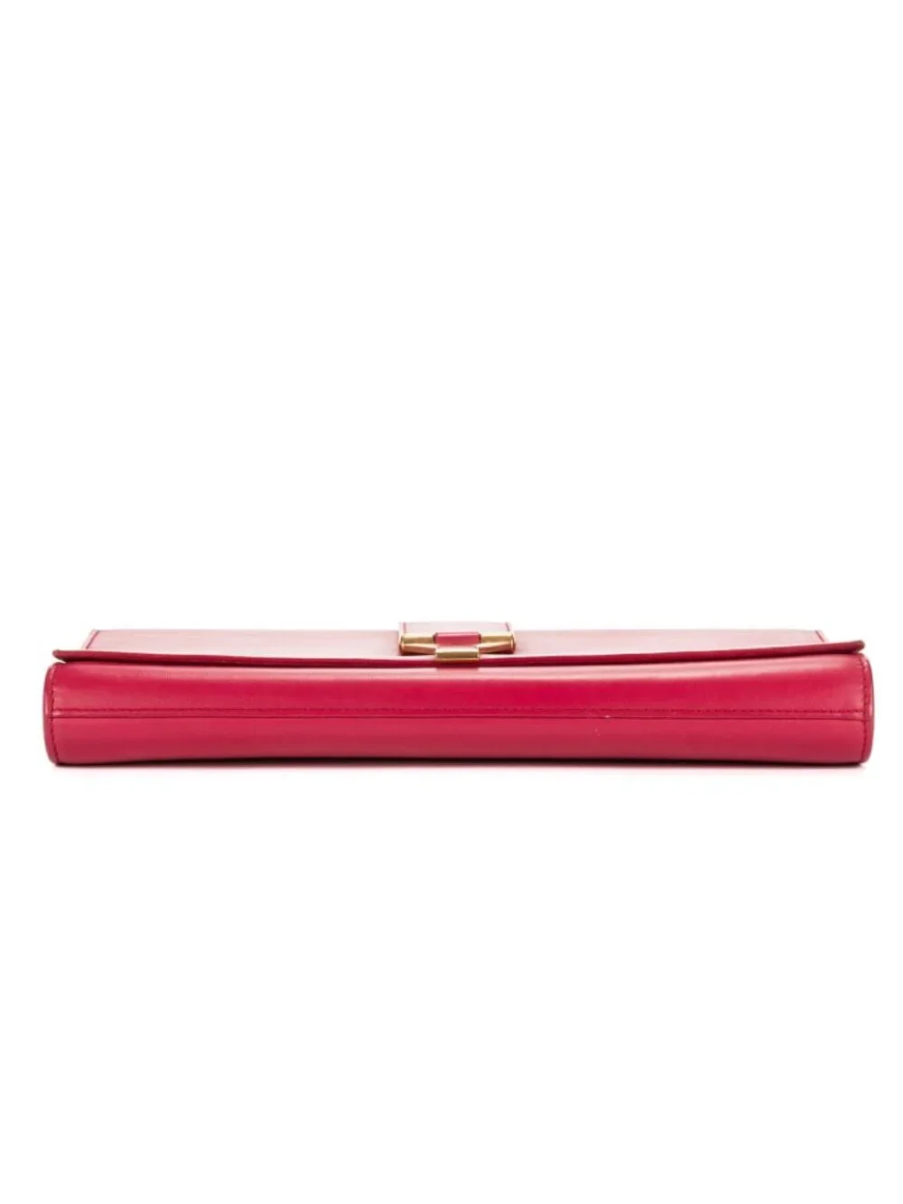 Saint Laurent Ligne-Y Pochette Pink Smooth Leather